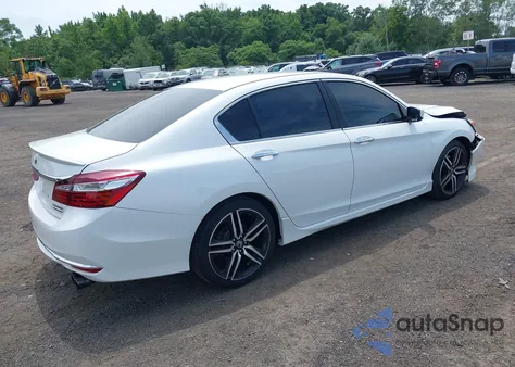 2017 Honda Accord Sport Se из США, поврежденный, VIN 1HGCR2F14HA009709